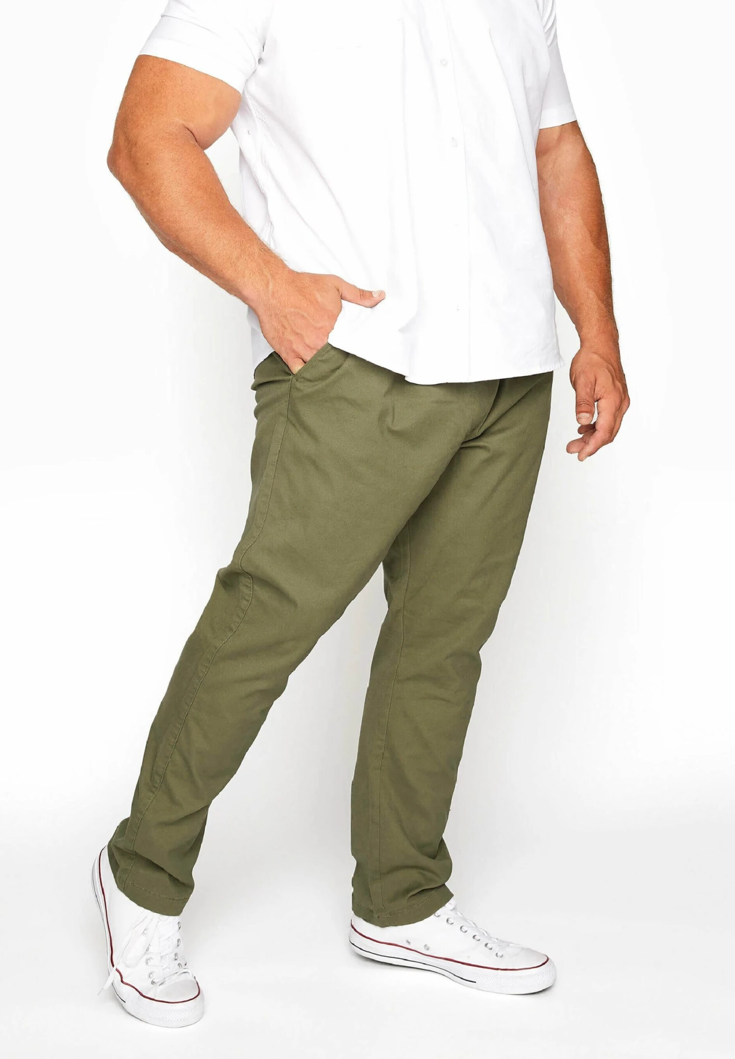 Elasticated Waist - Pantaloni - Green 1 Elasticated Waist - Pantaloni - Green