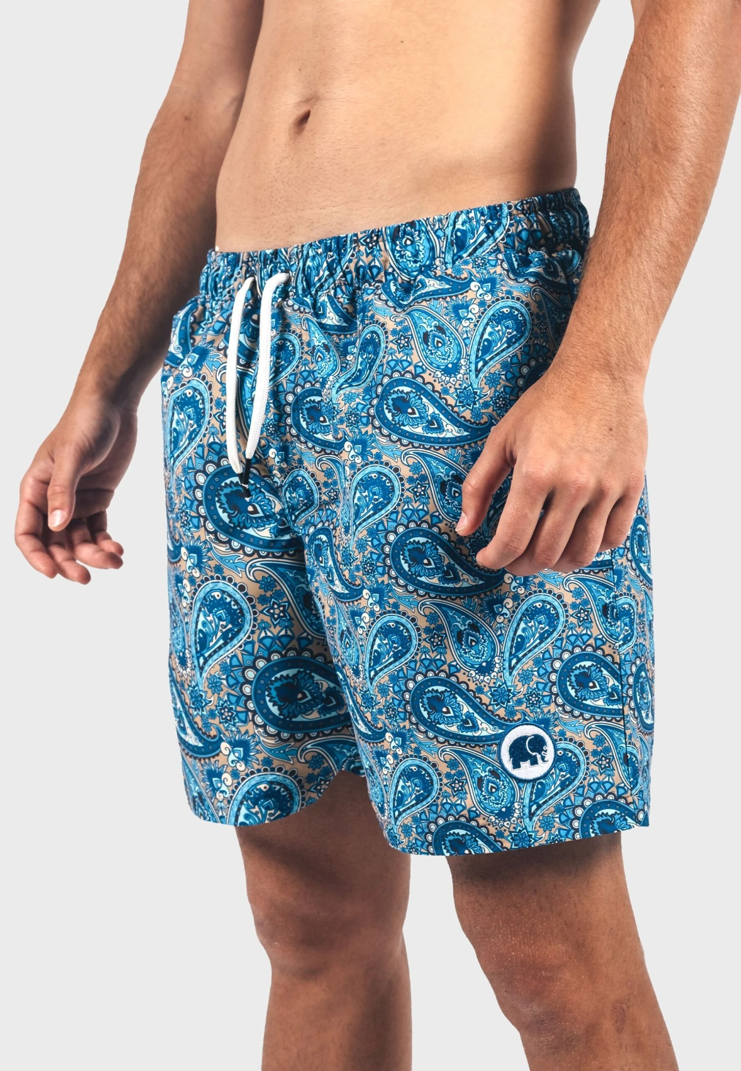 Seaqual Yarn - Shorts Da Mare - Beige 1 Seaqual Yarn - Shorts Da Mare - Beige