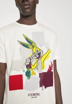 Iceberg T-Shirt Con Stampa - Avorio 9 Iceberg T-Shirt Con Stampa - Avorio -Vendite Boss 02e18e703d3d424a808e1588db31e8f3