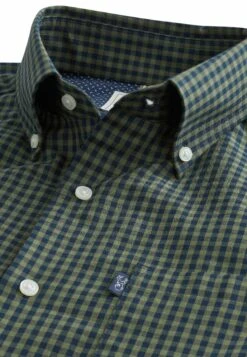 Next Easy Iron Button Down Oxford CamiciaGreen Gingham Uomo Camicie NX322D1E3-M15 -Vendite Boss 055f23b9c8d84b51a8758be91b817ae2