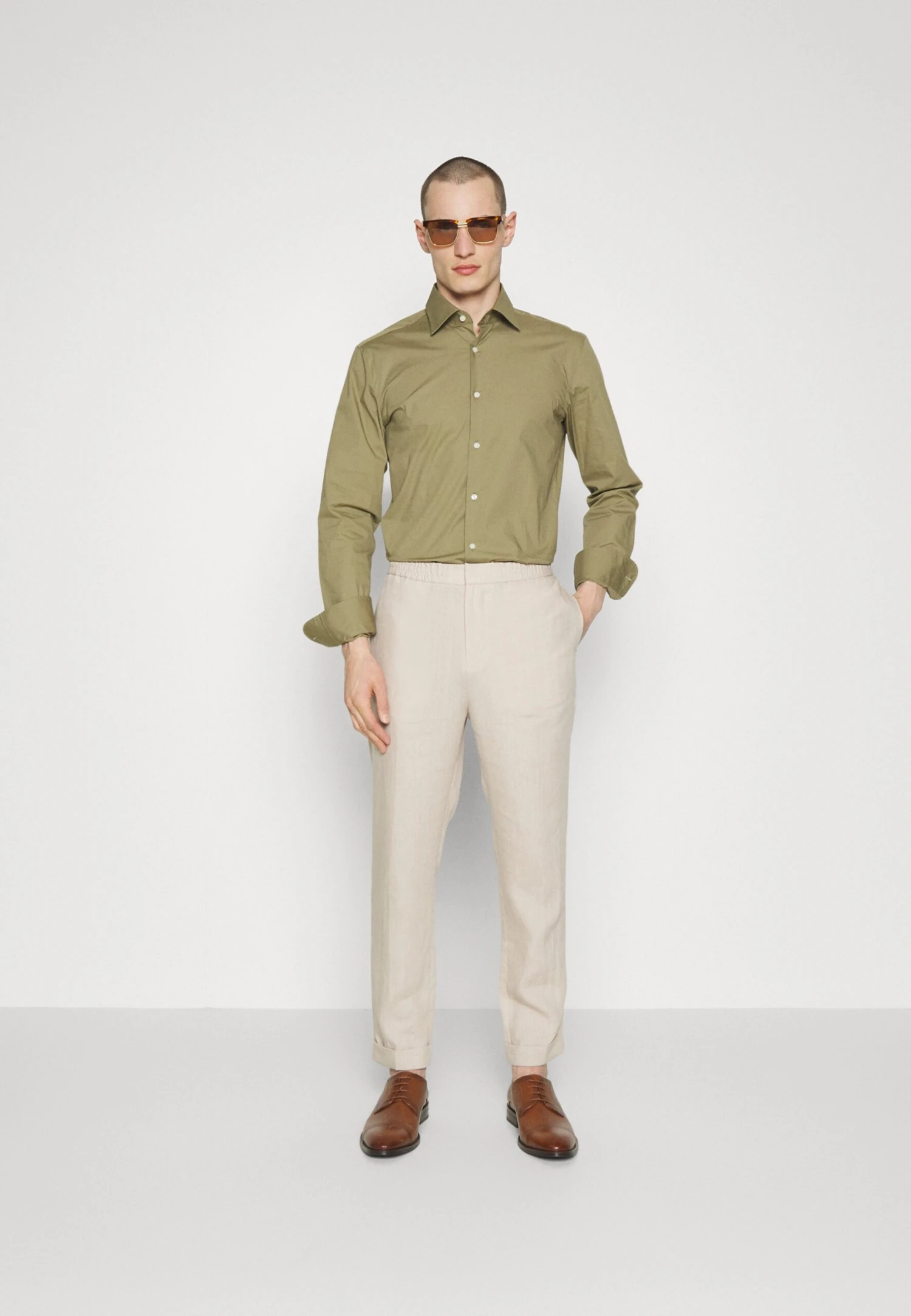 Boss Hank KentCamicia ElegantePastel Green Uomo Camicie BB122D1F6-E11 2 Boss Hank KentCamicia ElegantePastel Green Uomo Camicie BB122D1F6-E11 - immagine 2