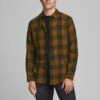 Jack & Jones Langärmliges Twill Mit- Camicia - Orange