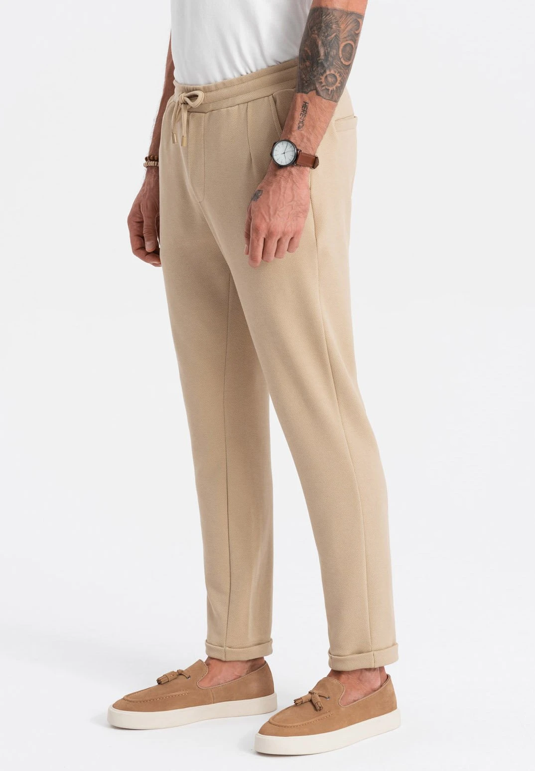 Om-PacpPantaloni SportiviSand Uomo Pantaloni OM422E02P-B11 1 Om-PacpPantaloni SportiviSand Uomo Pantaloni OM422E02P-B11