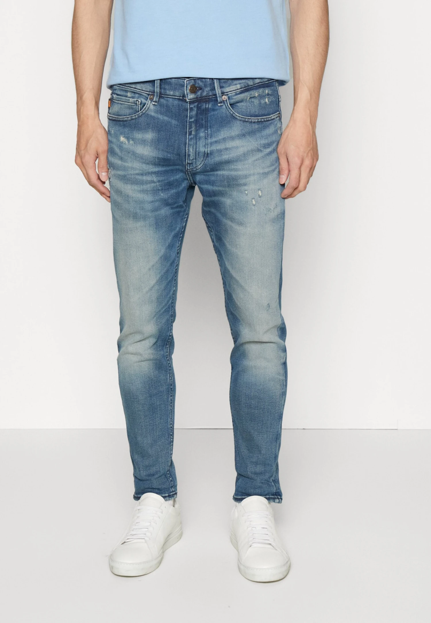 Boss Delano Jeans Tapered FitDark Blue Uomo Jeans BB122G0LH-K11 1 Boss Delano Jeans Tapered FitDark Blue Uomo Jeans BB122G0LH-K11