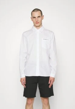 Han Kjøbenhavn CottonLong Sleeve ShirtCamiciaWhite Uomo Camicie HK022D020-A11