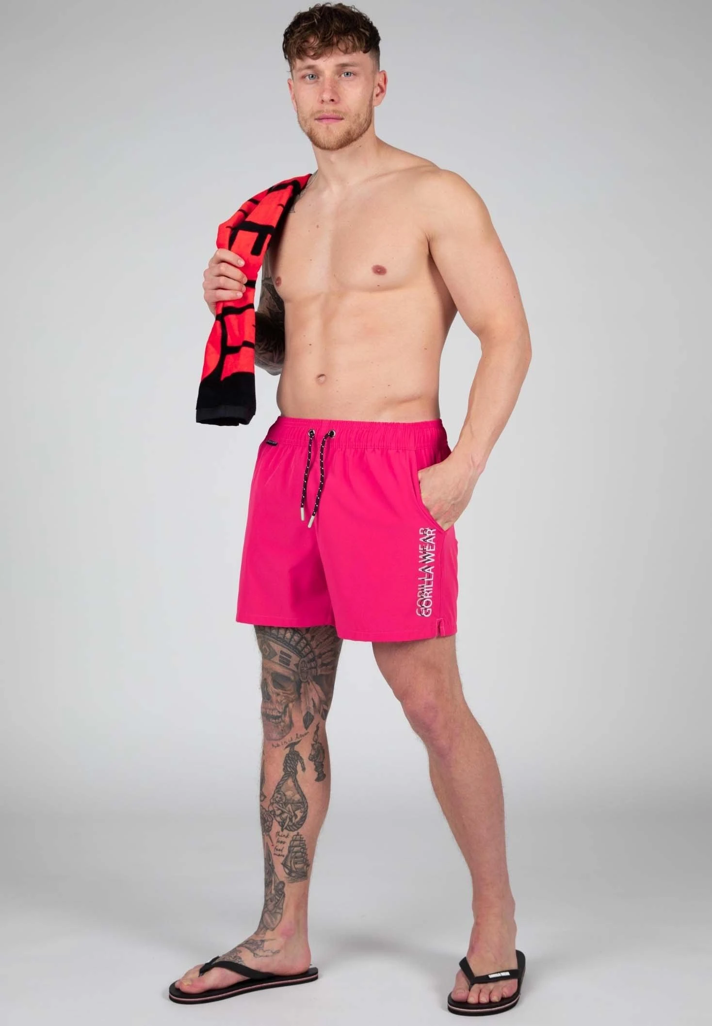 Gorilla Wear SarasotaShorts Da MarePink Uomo Moda Mare GOV82H002-J11 2 Gorilla Wear SarasotaShorts Da MarePink Uomo Moda Mare GOV82H002-J11 - immagine 2