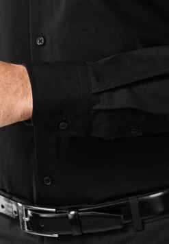 Straight Cut - Camicia Elegante - Schwarz -Vendite Boss 13459f1931b249f7a00622859df26f3a