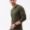 Maglietta A Manica LungaGreen Uomo T-shirt E Polo OM422O02B-M11