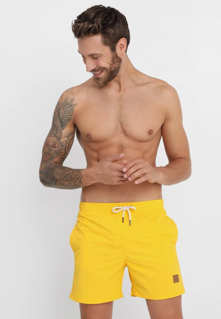 URBAN CLASSICS BlockShorts Da MareChrome Yellow Uomo Moda Mare UR682H000-E11 1 URBAN CLASSICS BlockShorts Da MareChrome Yellow Uomo Moda Mare UR682H000-E11