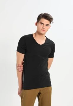 Jack & Jones Basic V-Neck T-Shirt BasicBlack Uomo T-shirt E Polo JA222D0E6-802
