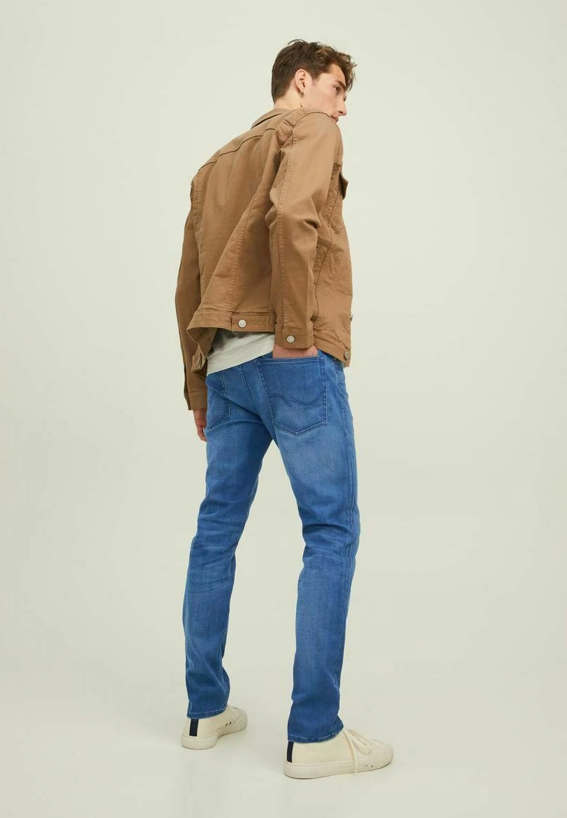 Jack & Jones Tim OliverJeans Slim FitBlue Denim Uomo Jeans JA222G1XM-K11 3 Jack & Jones Tim OliverJeans Slim FitBlue Denim Uomo Jeans JA222G1XM-K11 - immagine 3