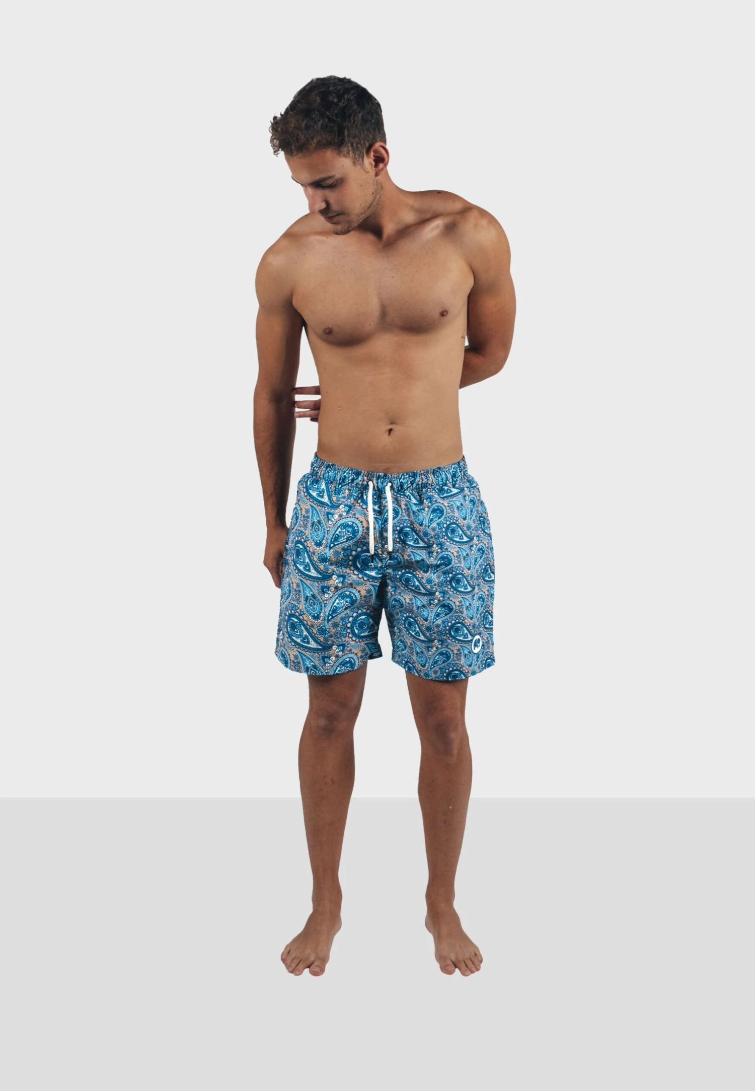 Seaqual Yarn - Shorts Da Mare - Beige 2 Seaqual Yarn - Shorts Da Mare - Beige - immagine 2