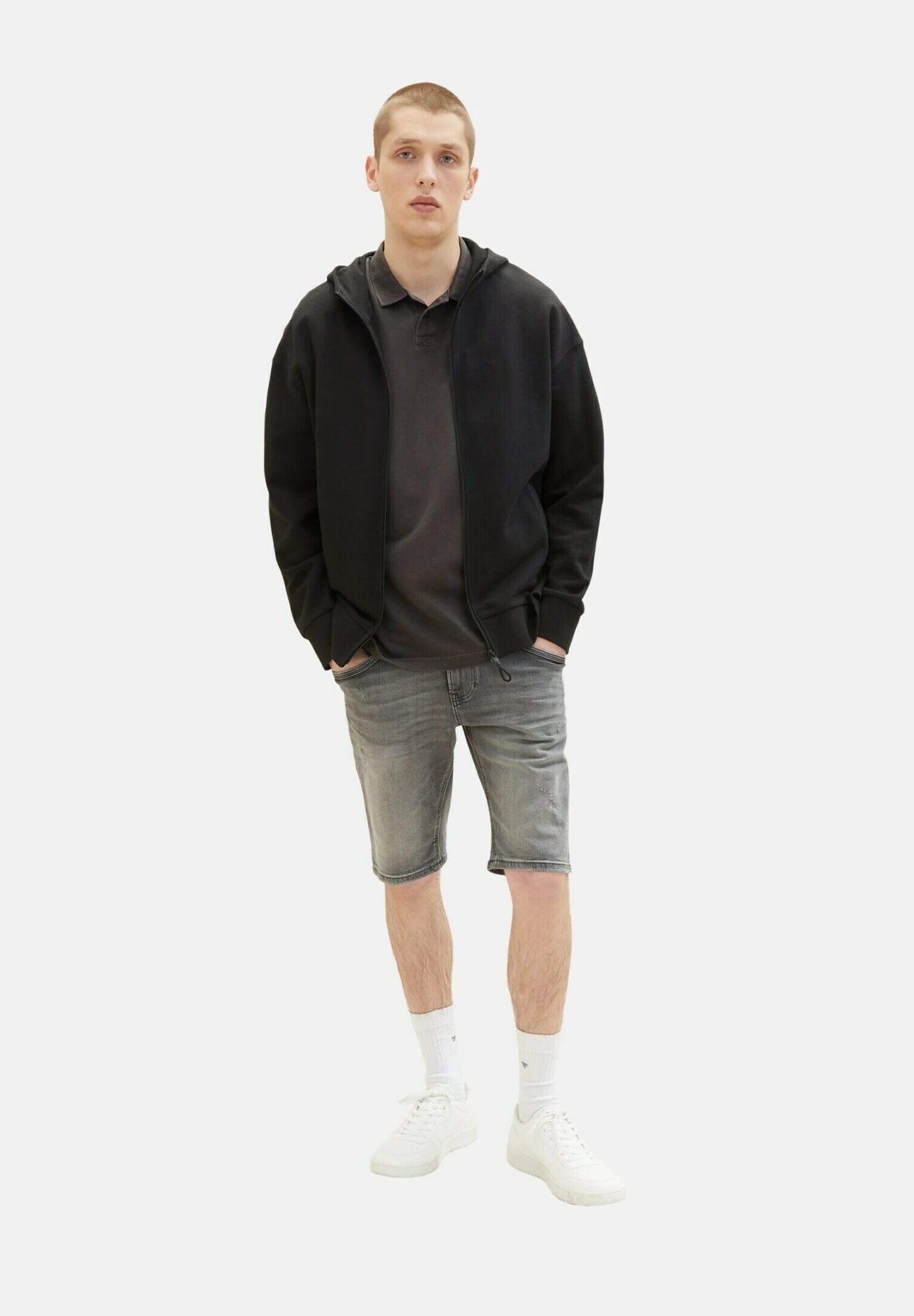 TOM TAILOR Denim PoloBlack Uomo T-shirt E Polo TO722P03U-Q11 2 TOM TAILOR Denim PoloBlack Uomo T-shirt E Polo TO722P03U-Q11 - immagine 2