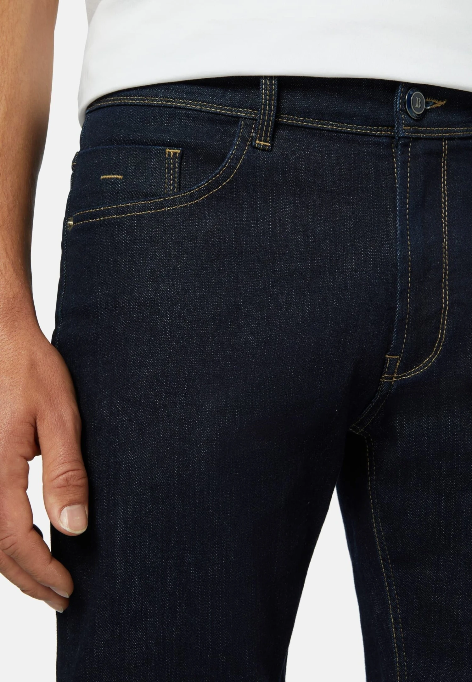 StretchJeans A SigarettaDark Blue Uomo Jeans BQ122G00Q-K11 3 StretchJeans A SigarettaDark Blue Uomo Jeans BQ122G00Q-K11 - immagine 3