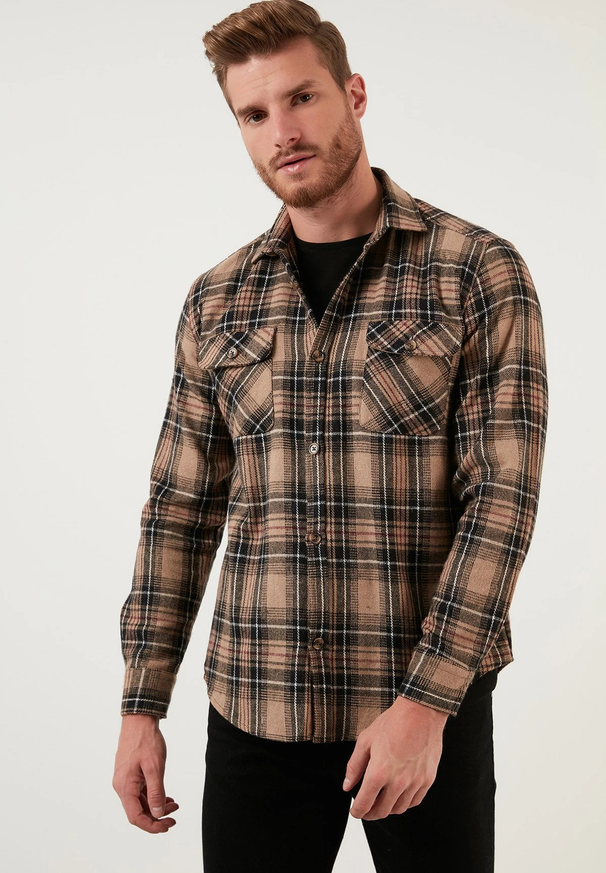 Double Pocket- Camicia - Black 6 Double Pocket- Camicia - Black - immagine 6