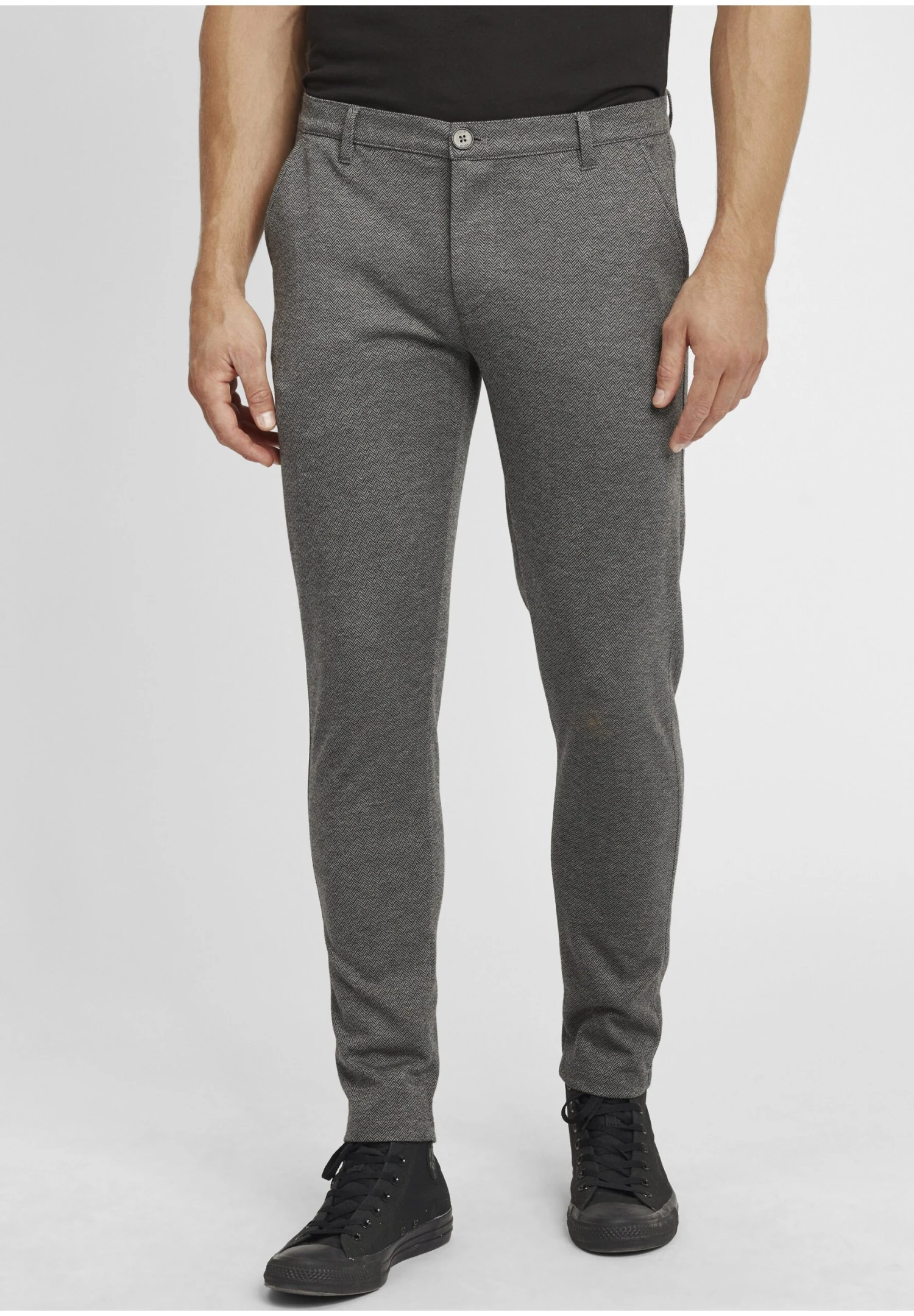 Solid SdolizarPantaloniGrey Melange Uomo Pantaloni SO422E02P-C11 1 Solid SdolizarPantaloniGrey Melange Uomo Pantaloni SO422E02P-C11
