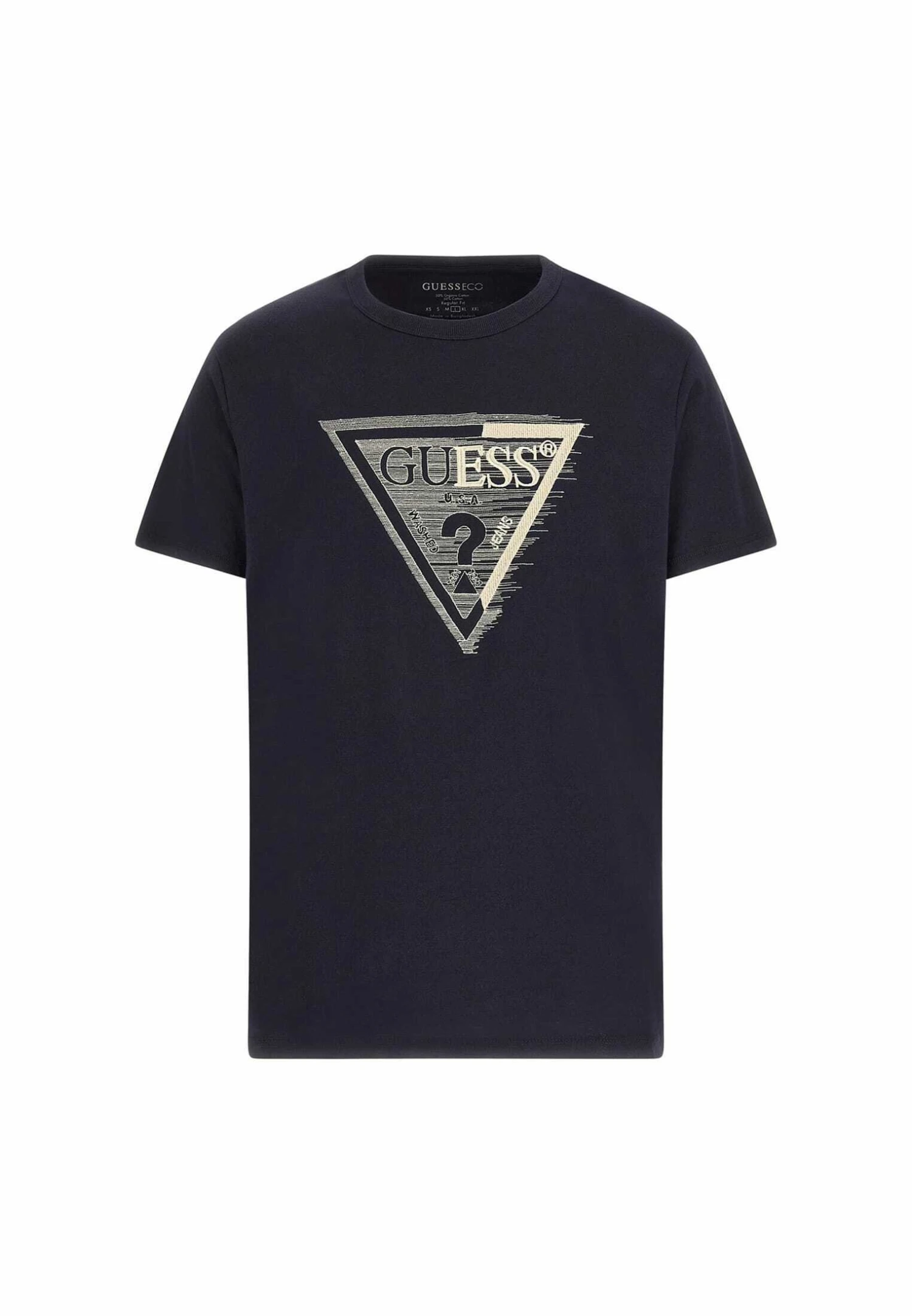 Guess Ss Cn Shaded TriangleT-Shirt Con StampaBlau Uomo T-shirt E Polo GU122O11W-K11 6 Guess Ss Cn Shaded TriangleT-Shirt Con StampaBlau Uomo T-shirt E Polo GU122O11W-K11 - immagine 6