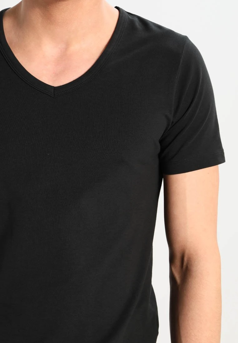 Jack & Jones Basic V-Neck T-Shirt BasicBlack Uomo T-shirt E Polo JA222D0E6-802 4 Jack & Jones Basic V-Neck T-Shirt BasicBlack Uomo T-shirt E Polo JA222D0E6-802 - immagine 4