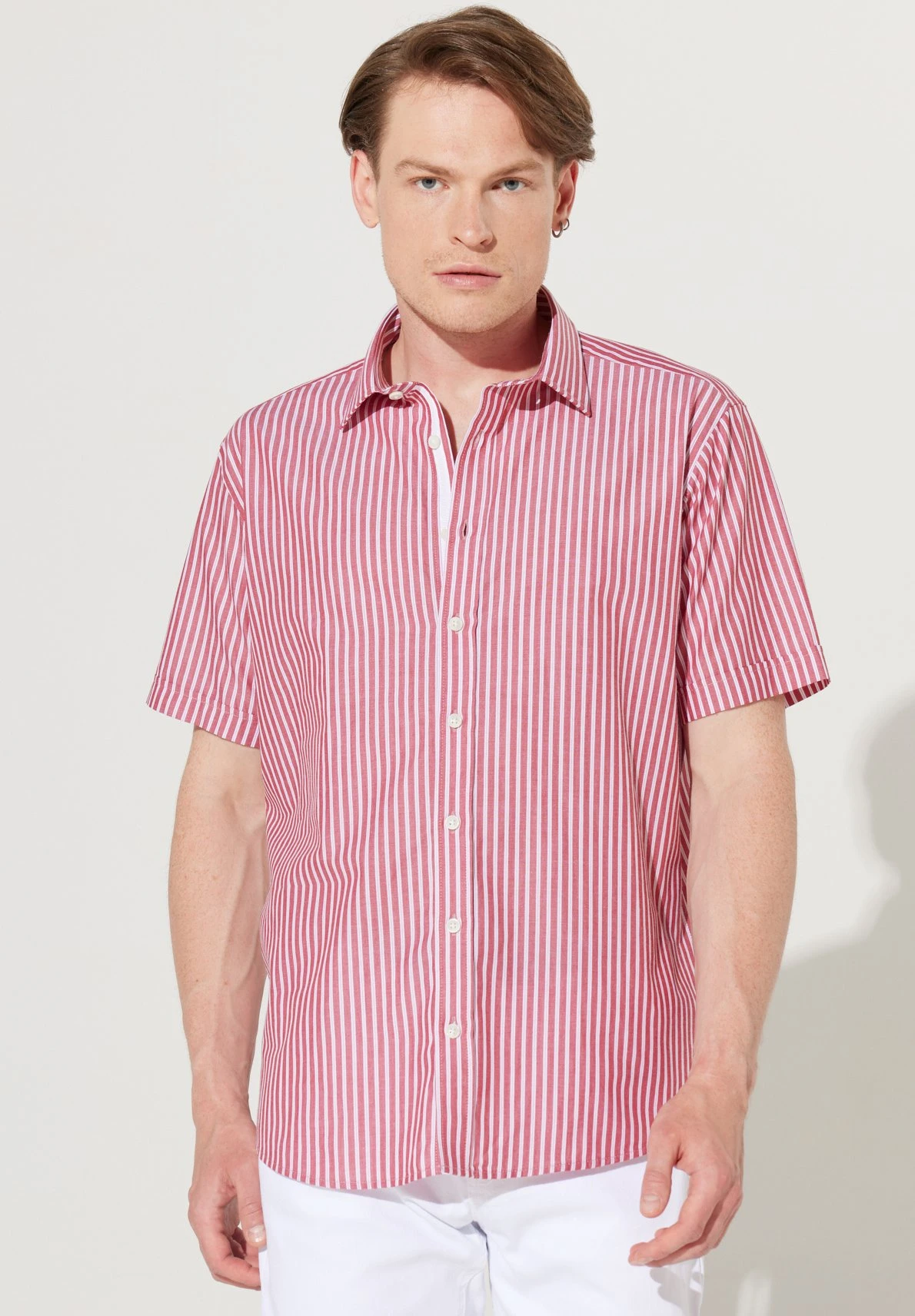 Comfort Fit Painted YarnCamiciaBurgundy/White Uomo Camicie A7T22D09M-G11 1 Comfort Fit Painted YarnCamiciaBurgundy/White Uomo Camicie A7T22D09M-G11