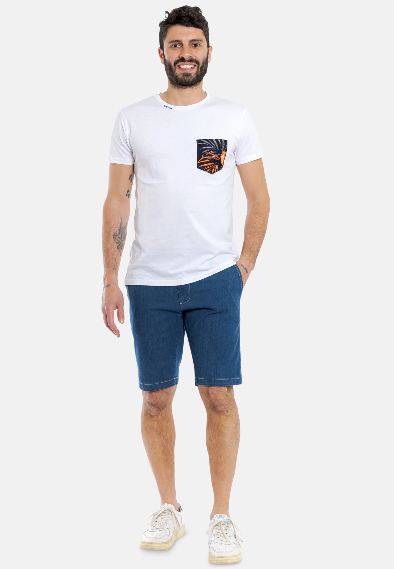 Shorts Di Jeans - Indaco 2 Shorts Di Jeans - Indaco - immagine 2