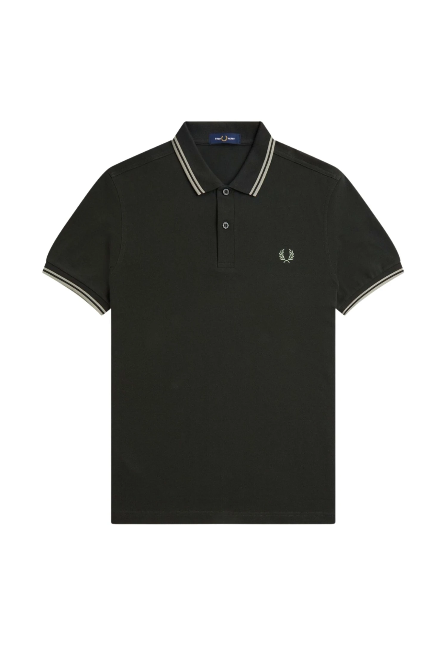 Fred Perry PoloGreen Uomo T-shirt E Polo FR822P05K-M11 5 Fred Perry PoloGreen Uomo T-shirt E Polo FR822P05K-M11 - immagine 5