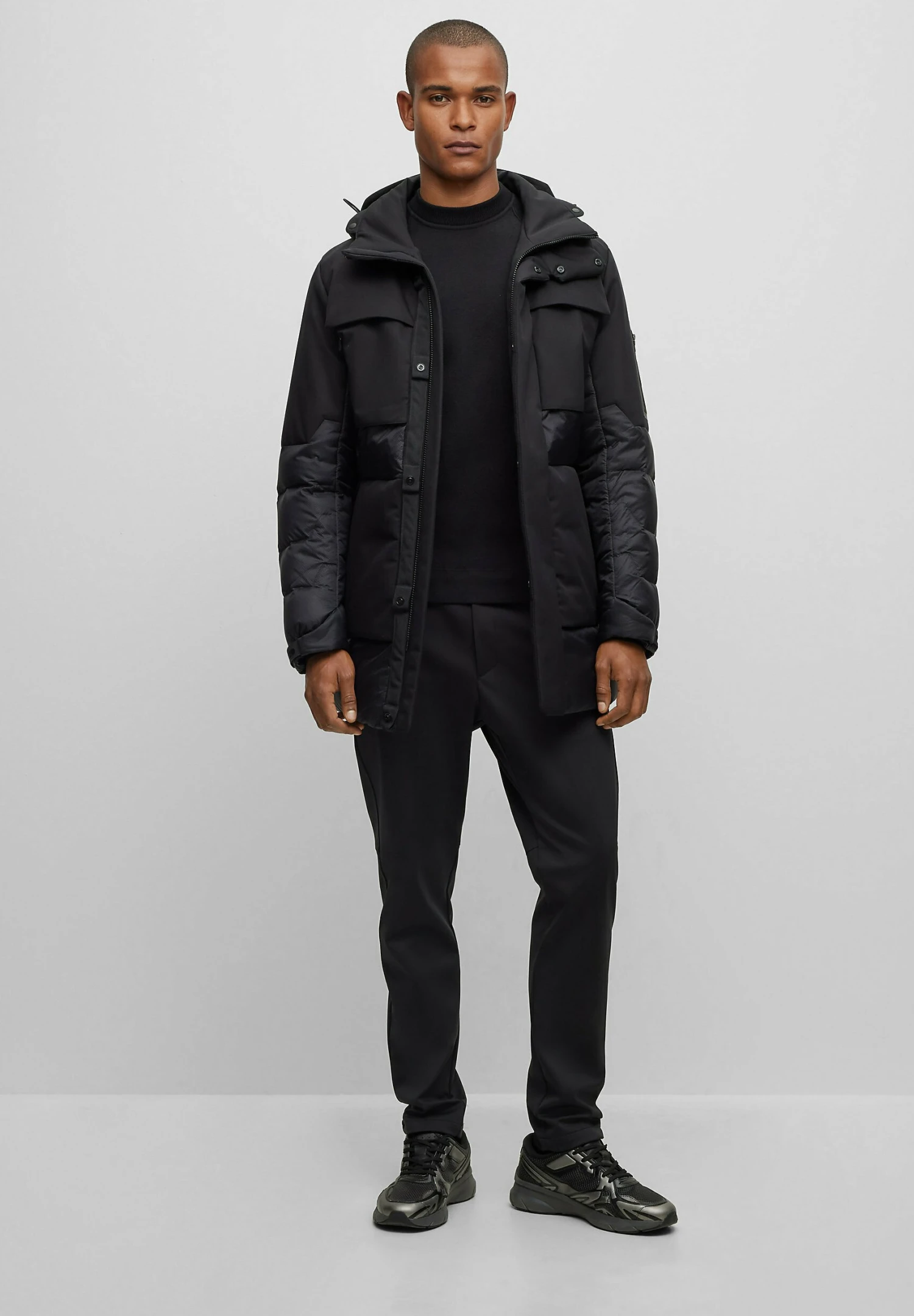 Boss T Commuter-Reg - Chino - Black One 2 Boss T Commuter-Reg - Chino - Black One - immagine 2