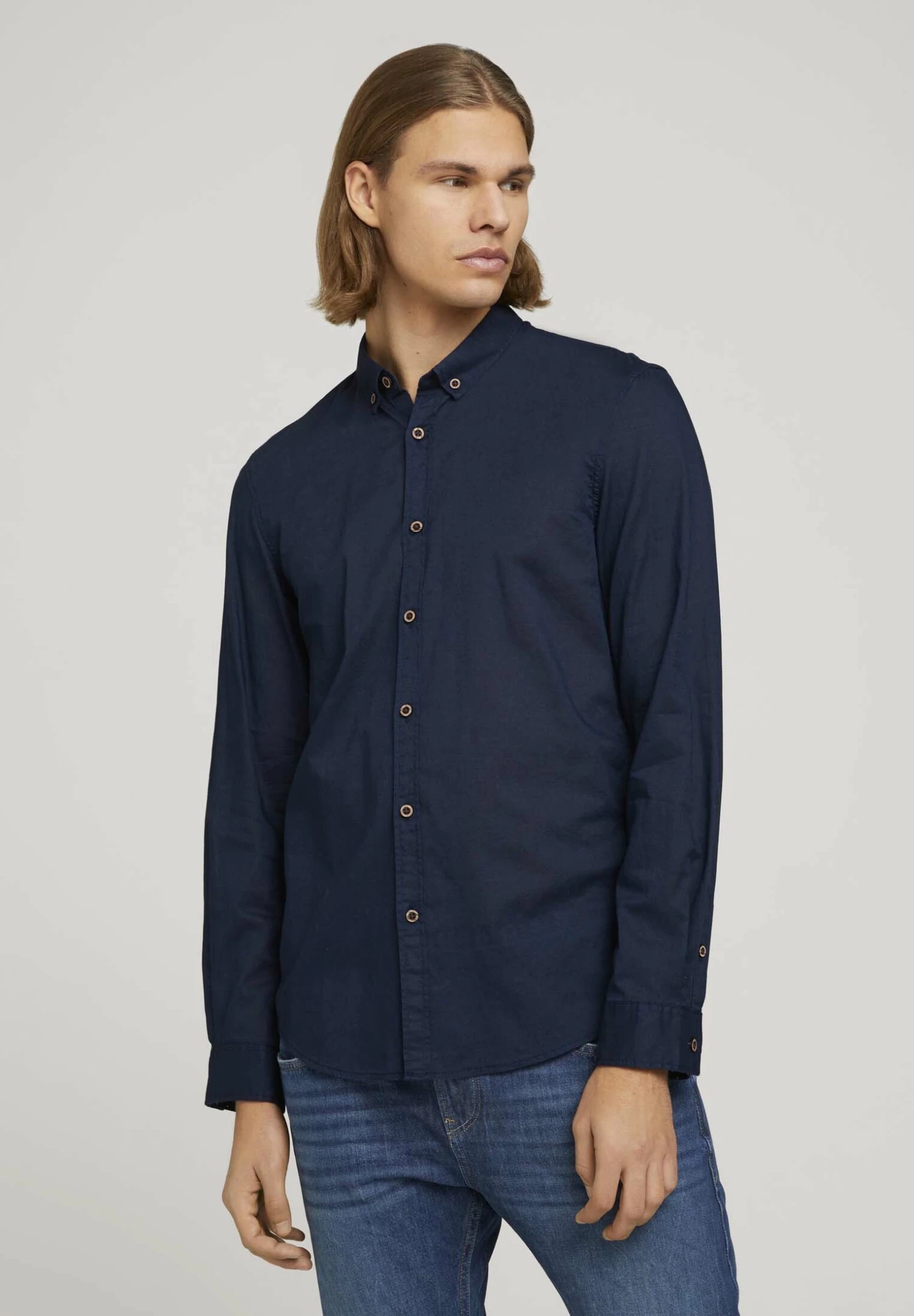 TOM TAILOR Denim Light ShirtCamiciaBlack Iris Blue Uomo Camicie TO722D0EQ-K12 1 TOM TAILOR Denim Light ShirtCamiciaBlack Iris Blue Uomo Camicie TO722D0EQ-K12