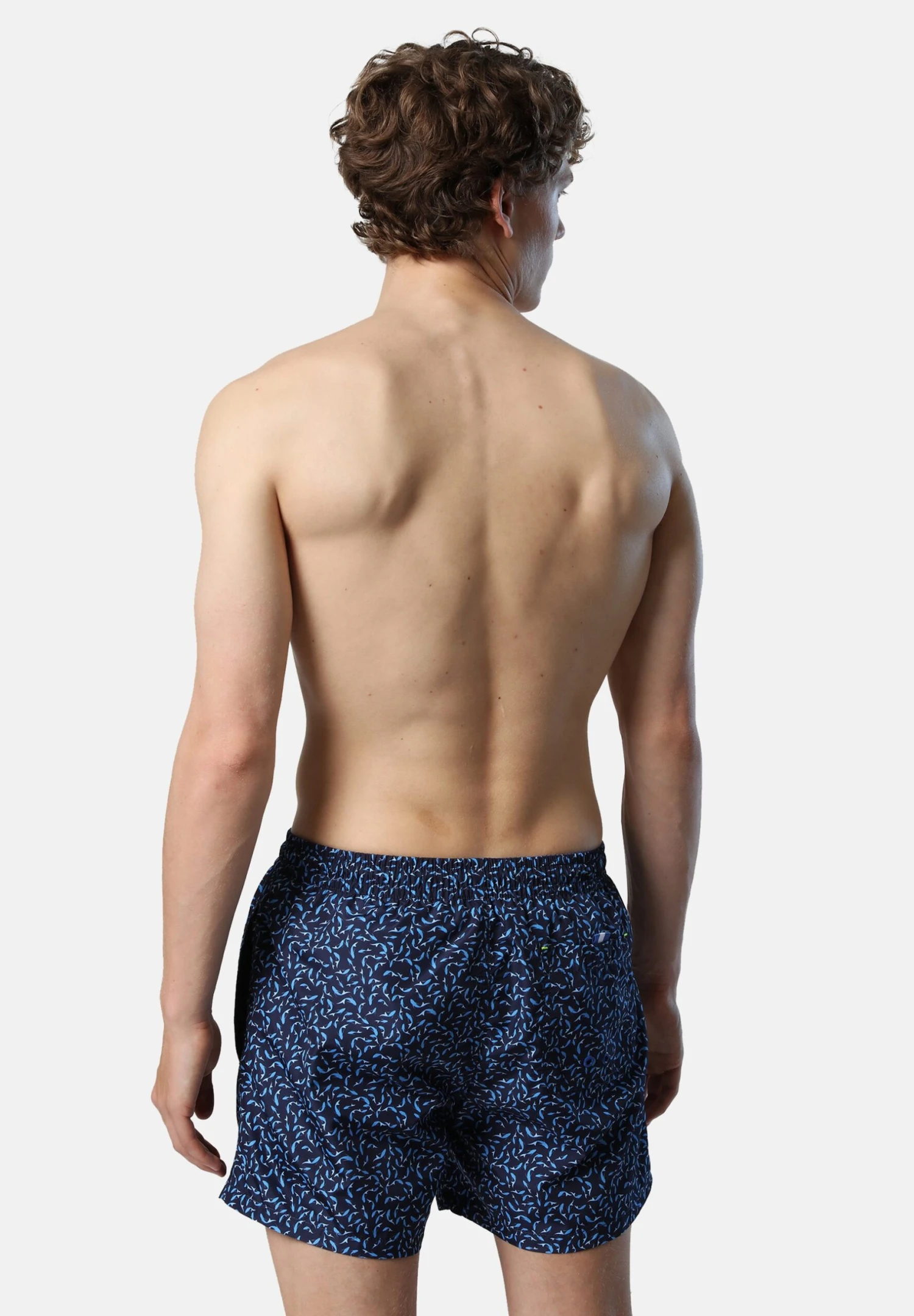 North Sails Mit Ozean PrintShorts Da MareDunkelblau Uomo Moda Mare NO682H019-K13 3 North Sails Mit Ozean PrintShorts Da MareDunkelblau Uomo Moda Mare NO682H019-K13 - immagine 3