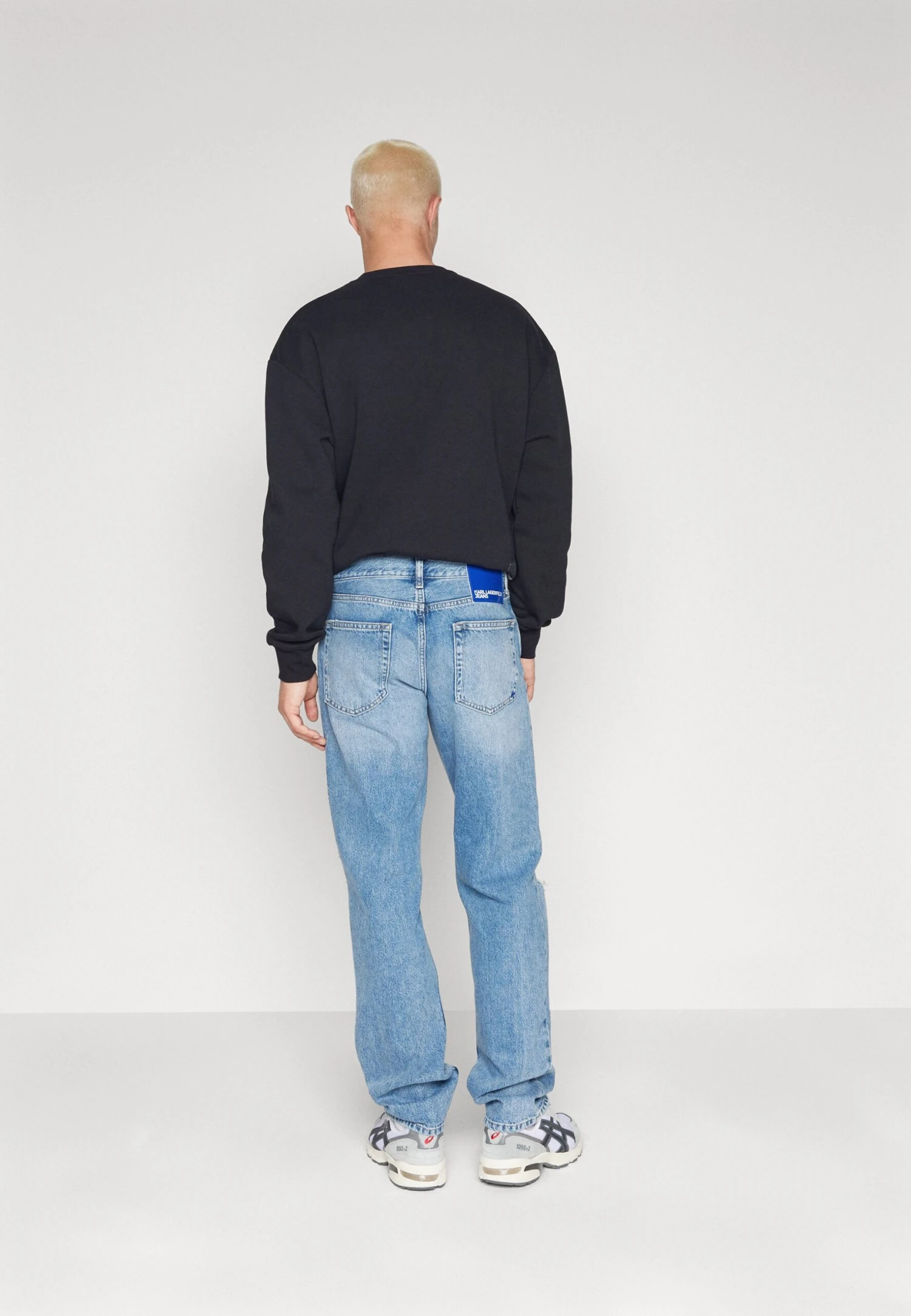 Karl Lagerfeld Jeans StraightJeans A SigarettaLight Blue Uomo Jeans K3W22G00S-K11 3 Karl Lagerfeld Jeans StraightJeans A SigarettaLight Blue Uomo Jeans K3W22G00S-K11 - immagine 3