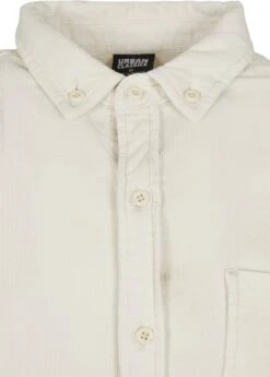 URBAN CLASSICS Corduroy Shirt - Camicia - Whitesand -Vendite Boss 320ab9a5ac85483fbb4c4488c1fdcde9