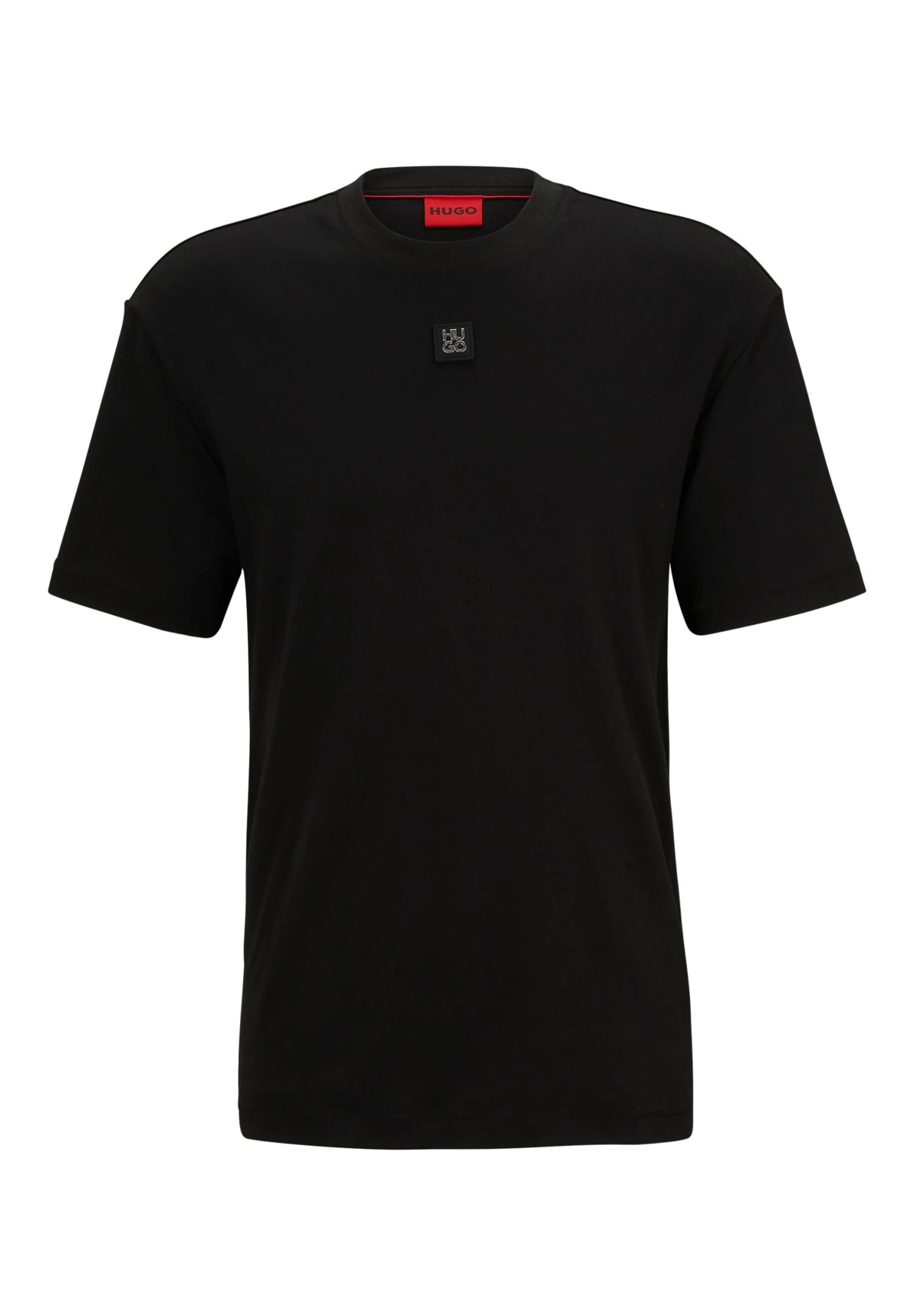 Hugo DingleyT-Shirt BasicBlack Uomo T-shirt E Polo HU722O0GQ-Q11 5 Hugo DingleyT-Shirt BasicBlack Uomo T-shirt E Polo HU722O0GQ-Q11 - immagine 5