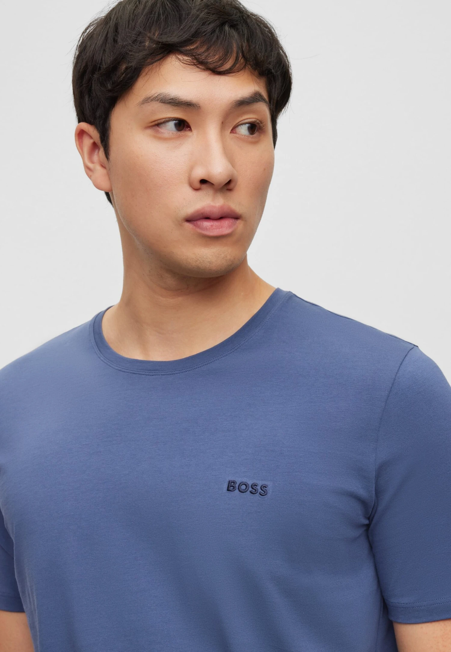 Boss Mix Amp Match RT-Shirt BasicOpen Blue Fifteen Uomo T-shirt E Polo BB122O0NZ-K15 3 Boss Mix Amp Match RT-Shirt BasicOpen Blue Fifteen Uomo T-shirt E Polo BB122O0NZ-K15 - immagine 3