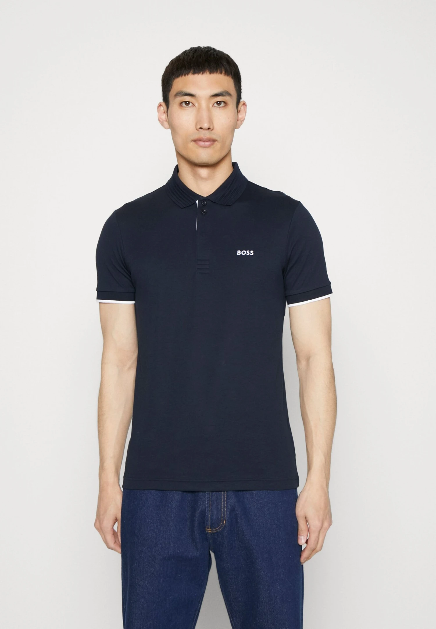 Boss PaulePoloDark Blue Uomo T-shirt E Polo BB122P0P8-K11 1 Boss PaulePoloDark Blue Uomo T-shirt E Polo BB122P0P8-K11