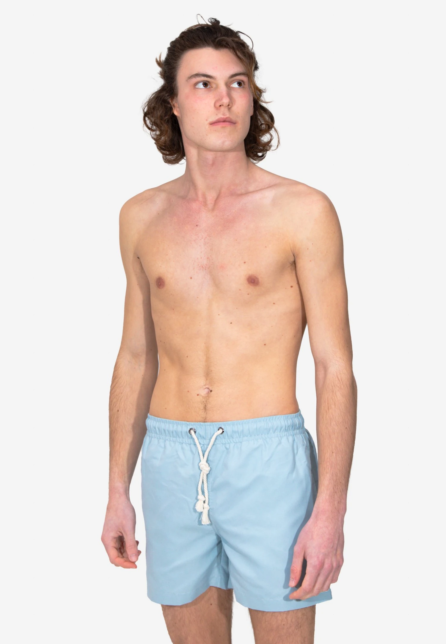 Cinque Terre - Shorts Da Mare - Azzurro Pastello 2 Cinque Terre - Shorts Da Mare - Azzurro Pastello - immagine 2