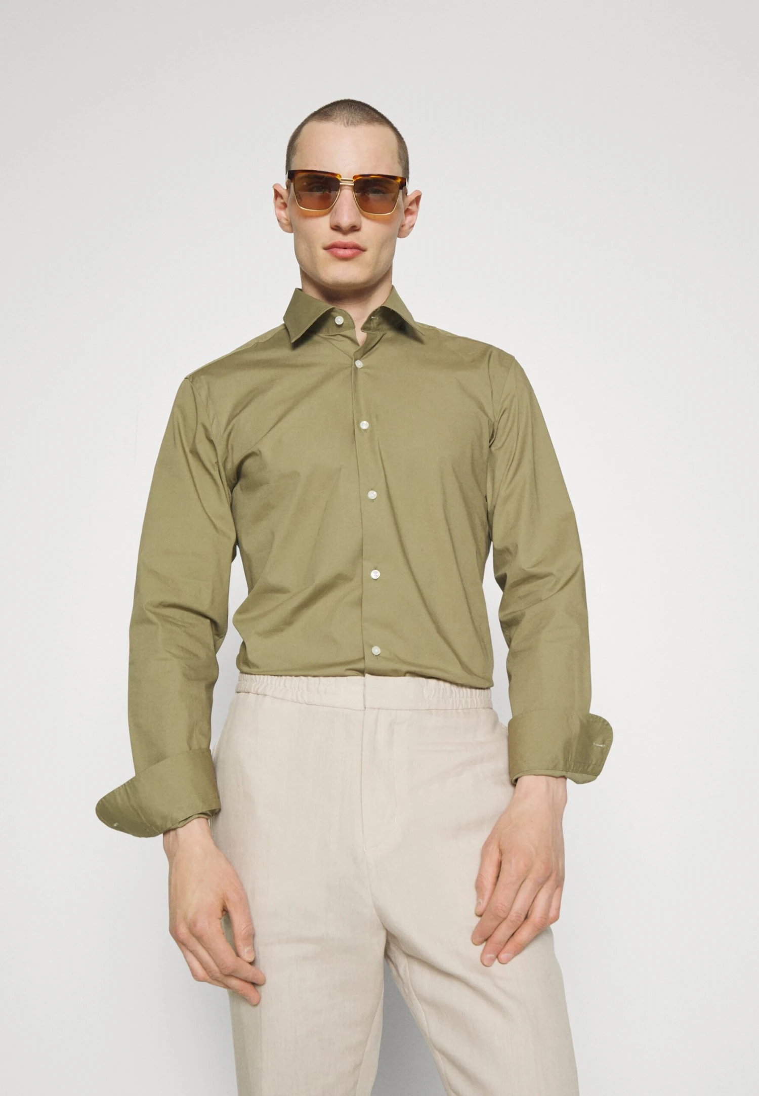 Boss Hank KentCamicia ElegantePastel Green Uomo Camicie BB122D1F6-E11 4 Boss Hank KentCamicia ElegantePastel Green Uomo Camicie BB122D1F6-E11 - immagine 4