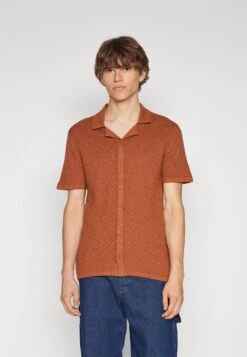 Hollister Co. Sweater Shirt CamiciaRust Uomo Camicie H0422P02T-O11