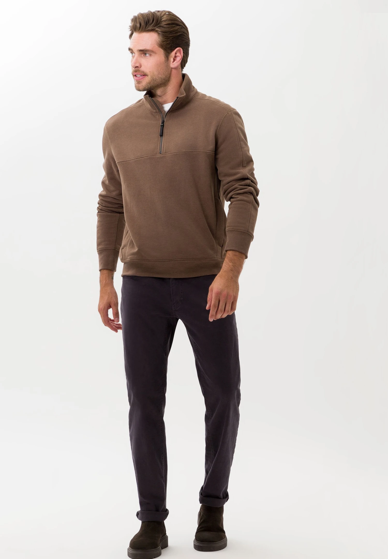 BRAX Style Cooper FancyPantaloniCement Uomo Pantaloni BX022G09E-C11 2 BRAX Style Cooper FancyPantaloniCement Uomo Pantaloni BX022G09E-C11 - immagine 2