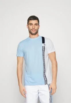 Lacoste Sport TennisT-Shirt SportOverview White/Navy Blue Uomo T-shirt E Polo L0642D09R-K11