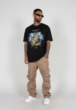 Männer Vintage Dreams HeavyT-Shirt Con StampaBlack Uomo T-shirt E Polo MRY22O00K-Q11