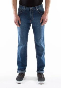 Jeans Baggy710Lavaggio Blu Medio (Stone Wash) Uomo Jeans C4D22G005-K11