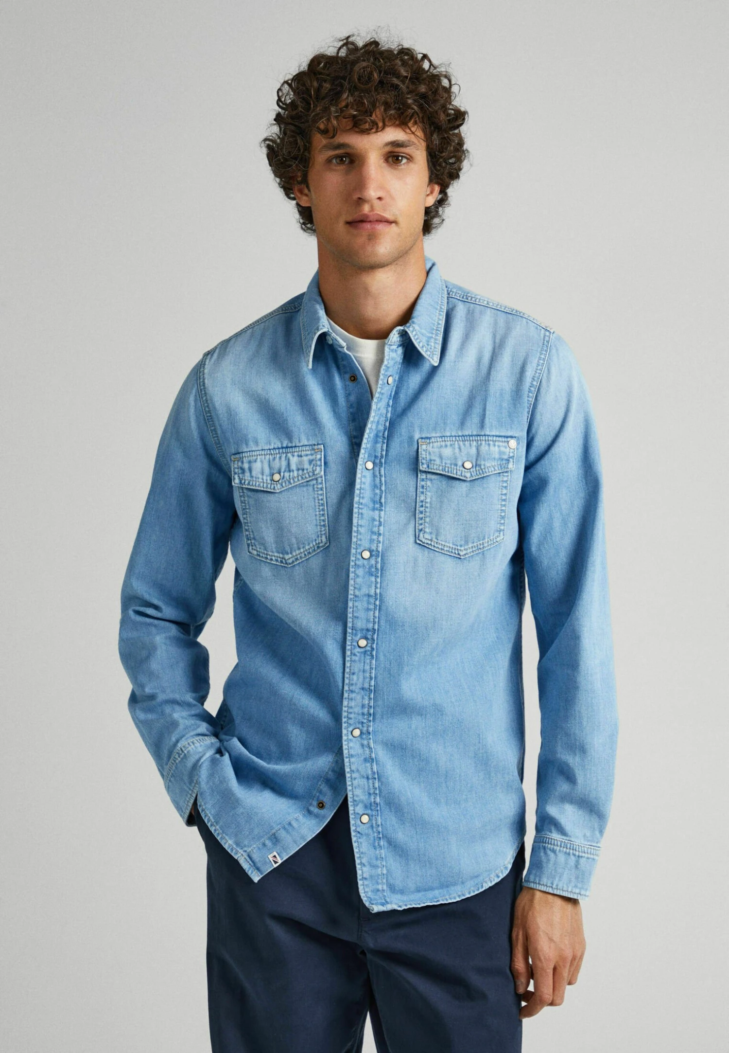 Pepe Jeans Hammond - Camicia - Denim 1 Pepe Jeans Hammond - Camicia - Denim