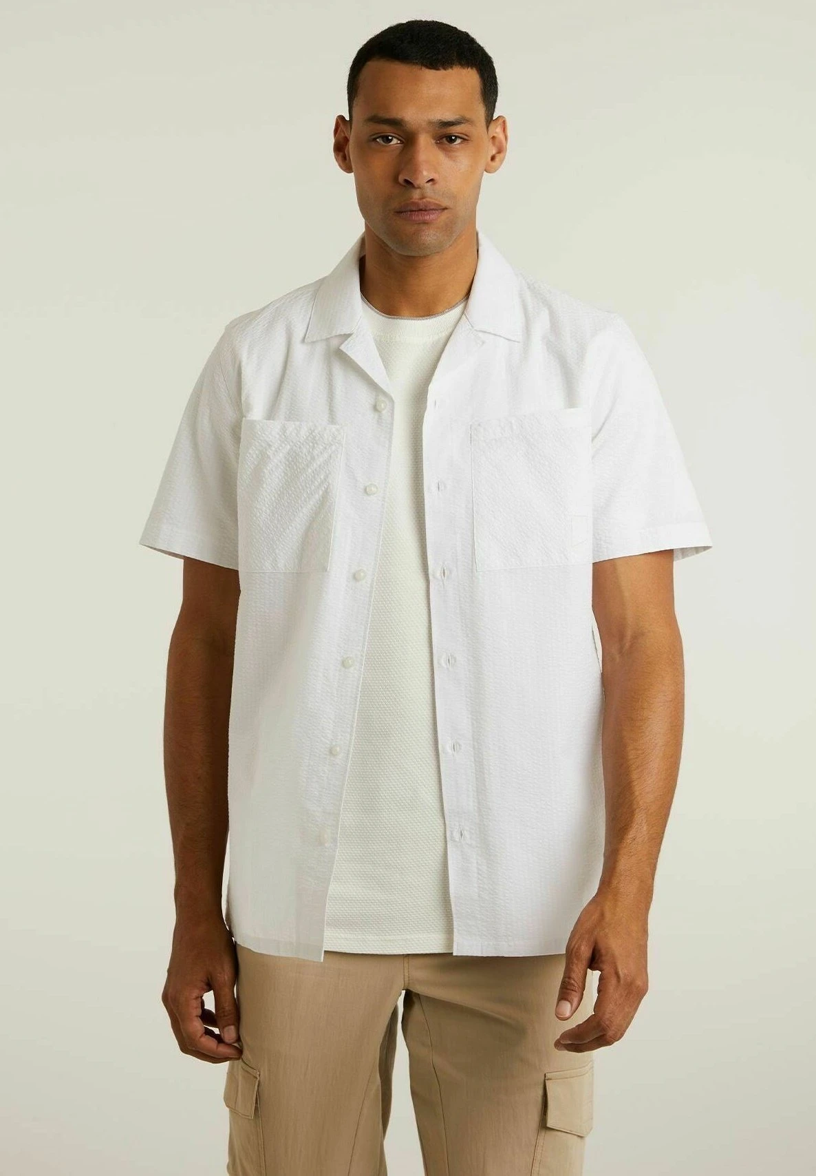 Bizz.S SeersCamiciaWhite Uomo Camicie CZ522D01D-A11 5 Bizz.S SeersCamiciaWhite Uomo Camicie CZ522D01D-A11 - immagine 5