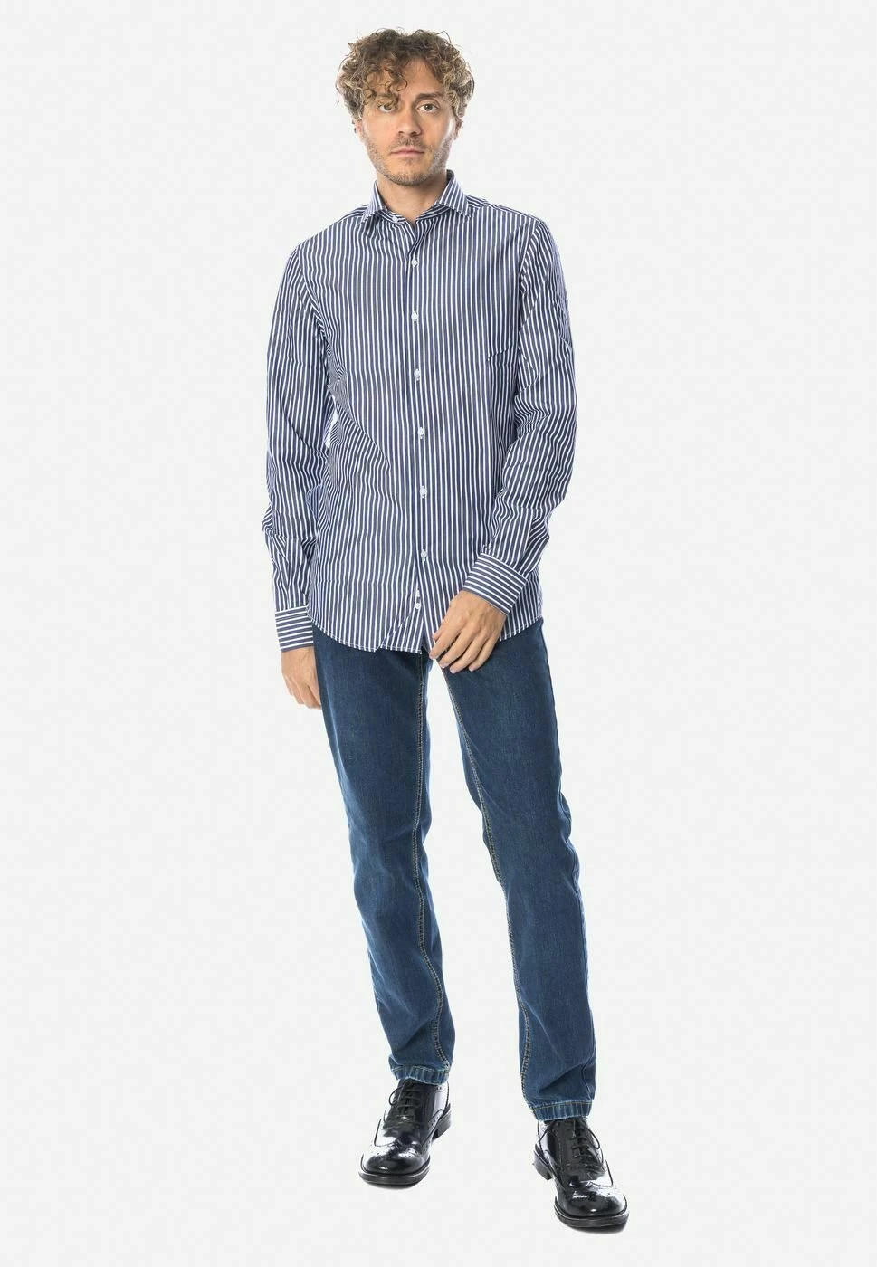 Classica - Camicia - Dark Blue 2 Classica - Camicia - Dark Blue - immagine 2