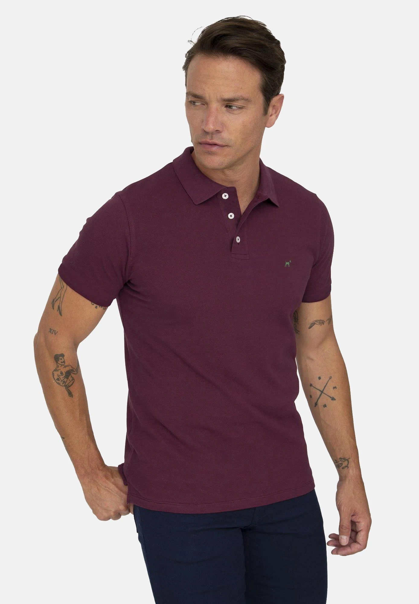 2 PackShort SleevePoloBlack Light Bordeaux Uomo T-shirt E Polo W1S22P000-Q11 3 2 PackShort SleevePoloBlack Light Bordeaux Uomo T-shirt E Polo W1S22P000-Q11 - immagine 3