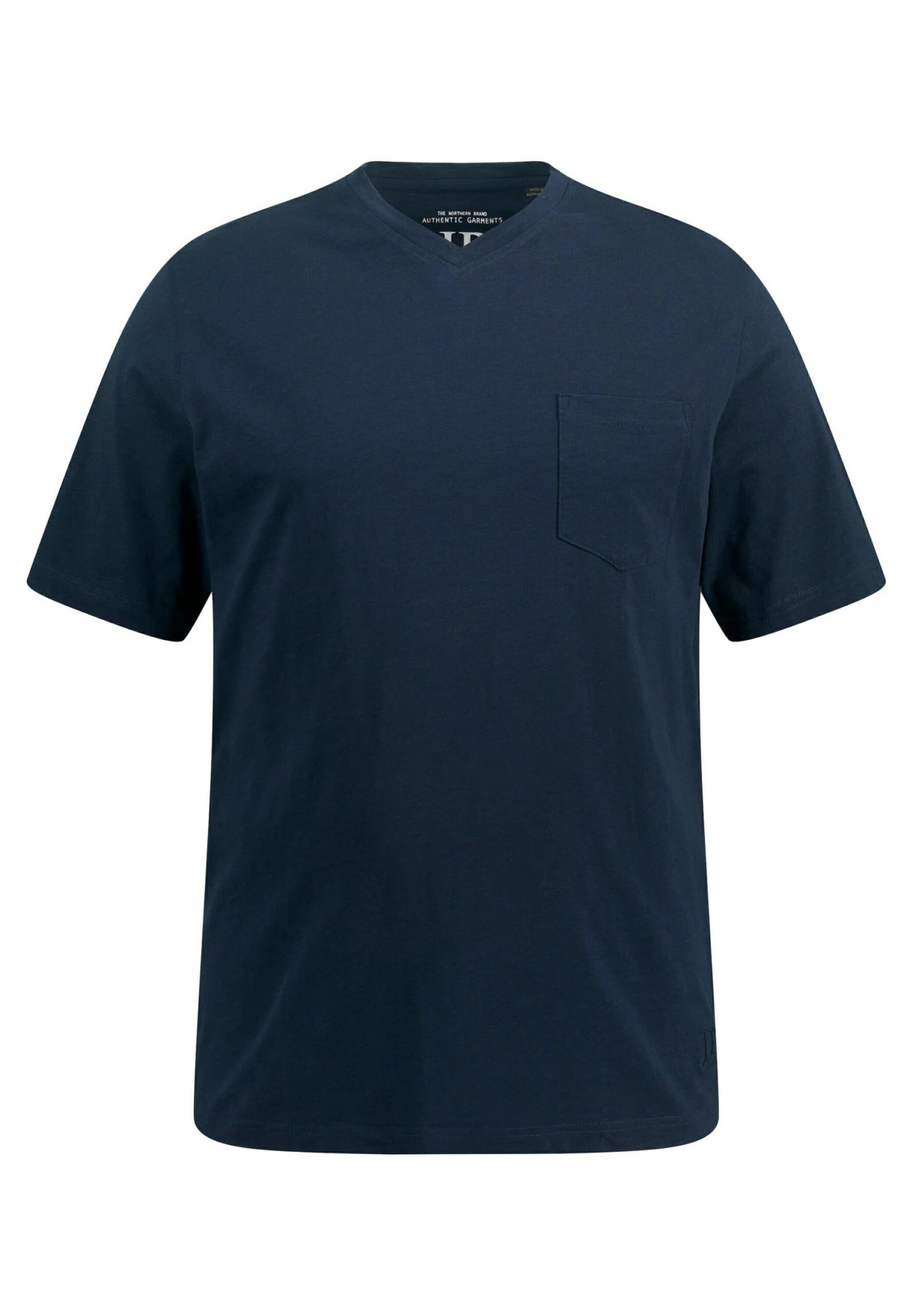 JP1880 Korte MouwenV-Hals Gevlamde T-Shirt BasicNavy Blau Uomo T-shirt E Polo JP322O0IU-K13 3 JP1880 Korte MouwenV-Hals Gevlamde T-Shirt BasicNavy Blau Uomo T-shirt E Polo JP322O0IU-K13 - immagine 3