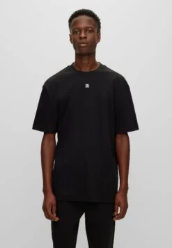 Hugo DingleyT-Shirt BasicBlack Uomo T-shirt E Polo HU722O0GQ-Q11