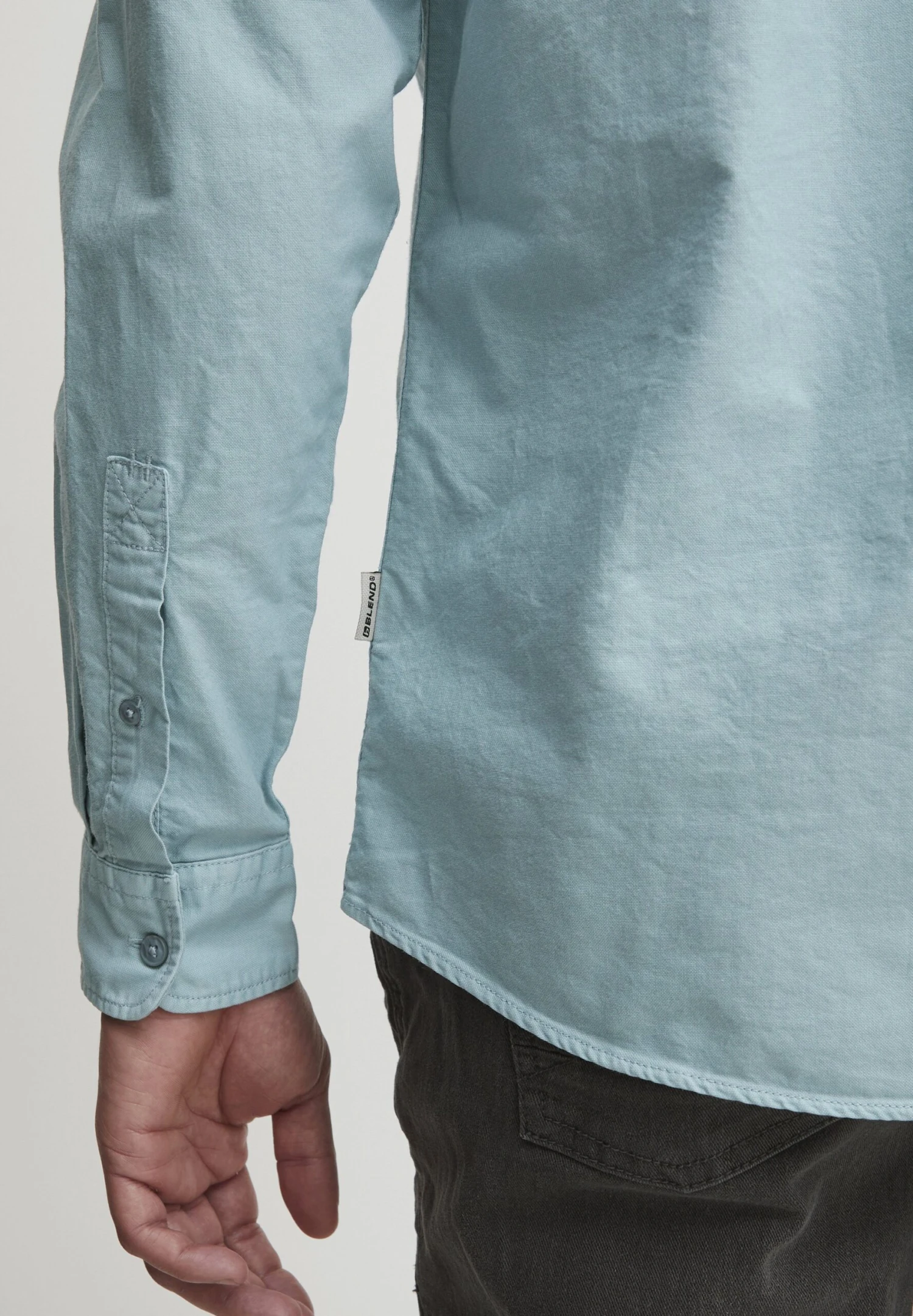 Blend Bh Bugley Garment Dyed OxfordCamiciaDusty Blue Uomo Camicie BL522D0BC-K12 5 Blend Bh Bugley Garment Dyed OxfordCamiciaDusty Blue Uomo Camicie BL522D0BC-K12 - immagine 5