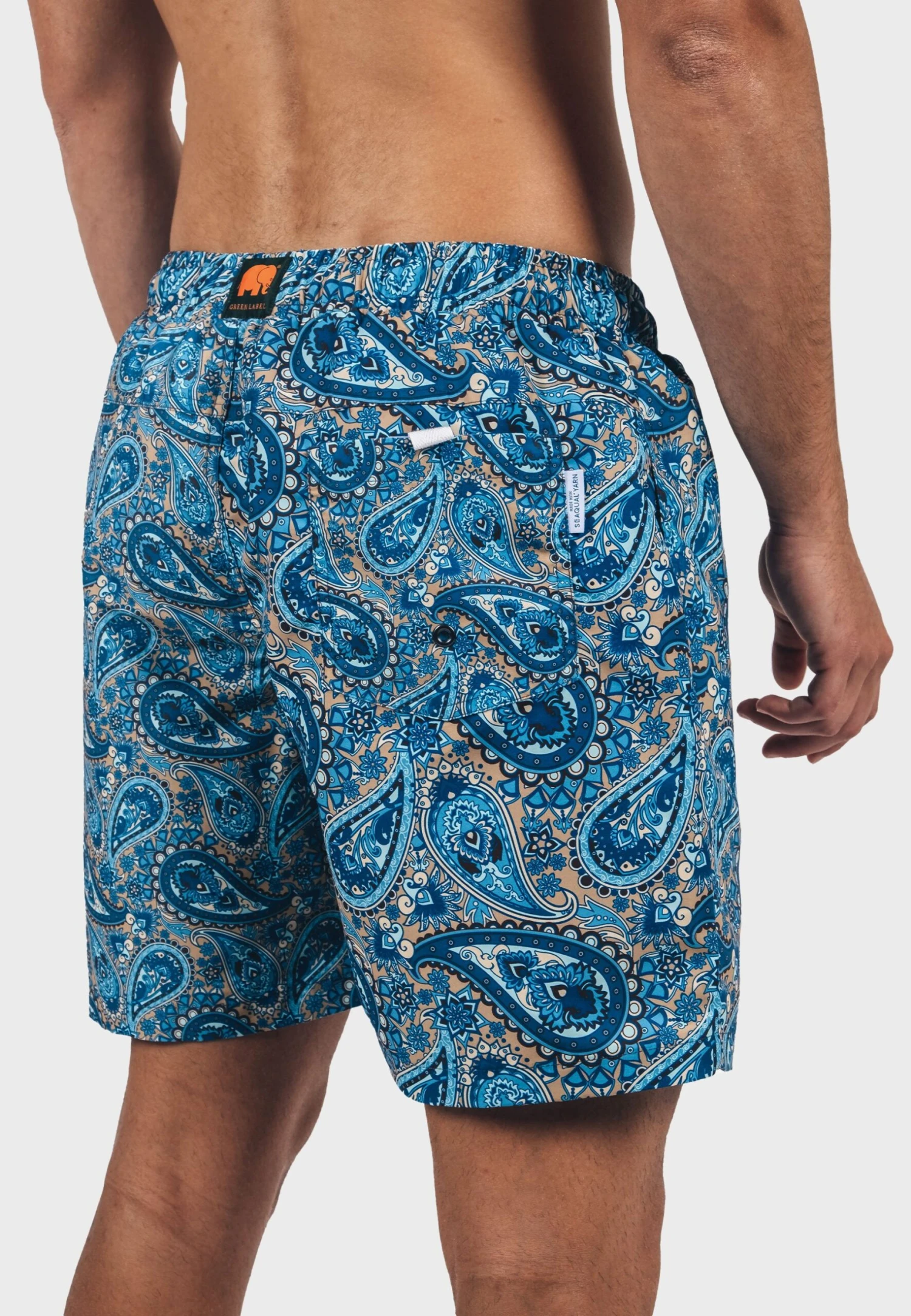 Seaqual Yarn - Shorts Da Mare - Beige 3 Seaqual Yarn - Shorts Da Mare - Beige - immagine 3