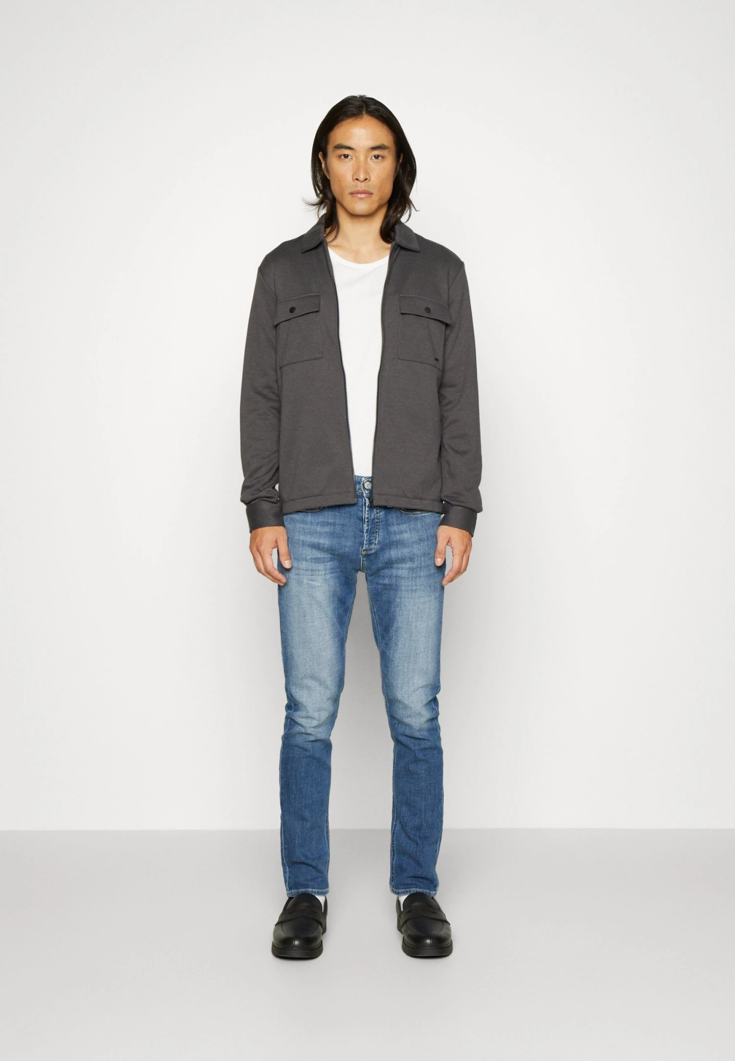 Denham RazorJeans Slim FitMid Blue Uomo Jeans DE422G09D-K11 5 Denham RazorJeans Slim FitMid Blue Uomo Jeans DE422G09D-K11 - immagine 5