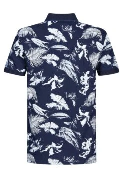Petrol Industries With All-Over Print - Polo - Midnight Navy -Vendite Boss 4f5290c3ad6d4be4ba41b314c8192b2d